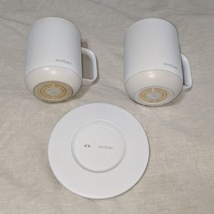 Ember Smart Mugs with faulty charging coaster